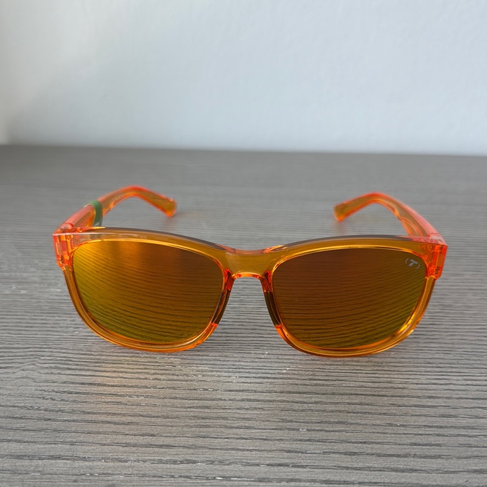 Orange Sunglasses with Tinted Lenses